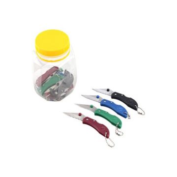 Snake Eye Tactical 36pc Key Chain JAR KNIFE